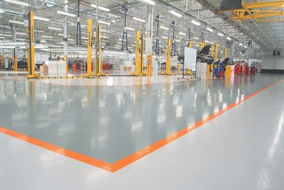 Sơn Epoxy, Sơn Nền Nhà Xưởng