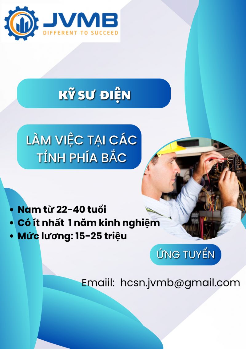 TUYỂN DỤNG KỸ SƯ ĐIỆN